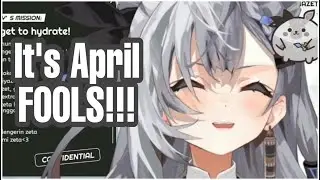 【HololiveID】Zeta Plays A Cruel April Fool Joke On Sleepy Viewers