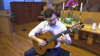 Michael Spinner playing Sleepers Awake by J.S. Bach (arr. David Russell)