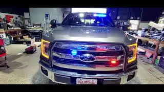 ILMODS - 2019 Ford F150 King Ranch with Police Lights, Red/Blue Emergency Lighting, Traffic Control