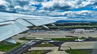 POWERFUL TAKEOFFS & LANDINGS from ONBOARD! Wing View Action incl. Lufthansa 747-8i, Delta 717!