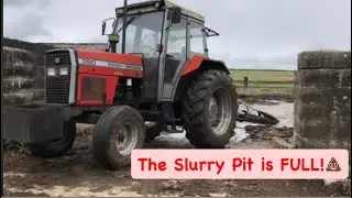NOT A PROBLEM I WANTED RIGHT NOW! A FULL SLURRY LAGOON!