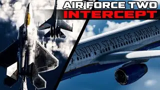 Russian fighter pilots flying Chinese J-11A fighter jets test response time of  Air Force Two escort