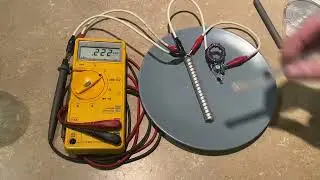 Quick Load Test - Magnesium Carbon Power Cell @ Faraday Energy Research