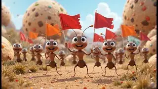 The Ant Parade Marched Through Sugar Hills | Fun Ant Adventure | Nursery Rhymes & Songs for Children