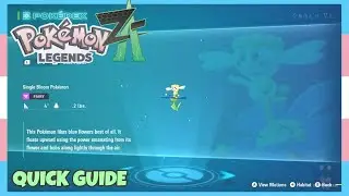 Where To Catch Flabebe Blue Flower Form In Pokemon Legends ZA | Location Quick Guide