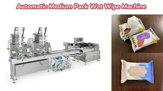 RRT 260C Medium Pack Wet Wipe Machine