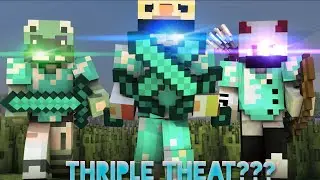 Thriple threat???(hive skywars trios)