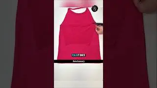 Превратите старые футболки в фартуки за считанные минуты! 👕➡️👩&zwj;🍳 #шорты