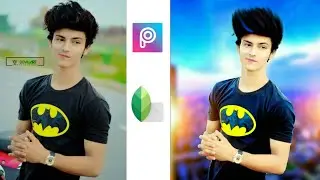 How To Change photo  Background || Blue Colour Picsart Editing || chetan editz