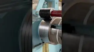 Narrow coil slitting line #slittingline #slittingmachine #narrowslittingline #viralvideo