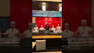 Впервые пробую блюда настоящей японской кухни в ресторане.