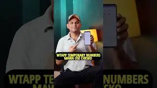 How to get temporary number for WhatsApp nd other platforms #tech #telugutech #shorts
