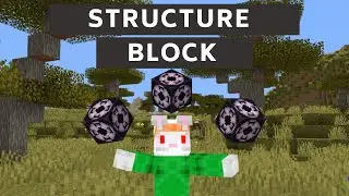 How to Use Minecraft Structure Blocks. (Java Edition Tutorial)