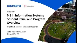 Northeastern MS in Information Systems Student Panel and Program Overview 12.3.24.