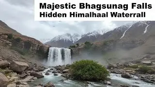 Aaj Mai Gya Bhagsunag Waterfall or Shiva Cafe | My Daily Vlog of Himachal Pradesh Village Life