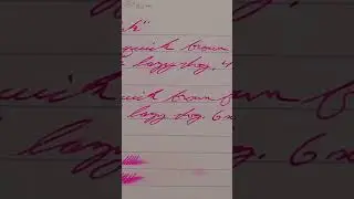 Diamine   Hope Pink Fountain Pen Ink #60SecondReview #fountainpenink #fountainpens #60SecondReview