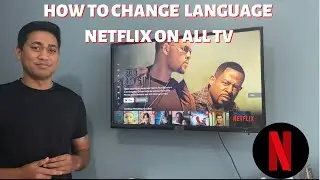 CARA GANTI BAHASA NETFLIX DI TV | HOW TO CHANGE LANGUAGE NETFLIX