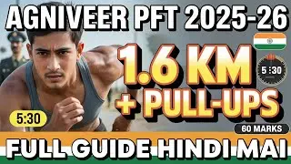 Agniveer Physical Fitness Test Complete Guide 2025 | Army Navy Air Force Selection