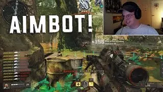 AIMBOT Sniping on BLACK OPS 4! (LOTS OF CLIPS)