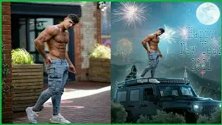 Happ New Year 2021 Photo Editing Concept | Whatsapp And Instagram Happy New Year Editing Concept