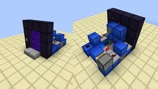 Minecraft: Fancy Toggle-able Nether Portal 1.3.1 + Tutorial
