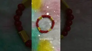 Om Bracelet🌸SparkleCharm🌸#handmadeseller#bracelets#ytshorts