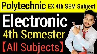 Electronics Engineering Diploma 4th Semester Subjects and Syllabus 2021-22