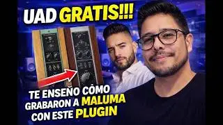 🔥 UAD REGALA este plugin&hellip; y con ESTO grabaron a Maluma 🤯