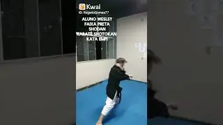 Empi Kata. Kanjuryu Dojo. 1st personal demonstration from my student.