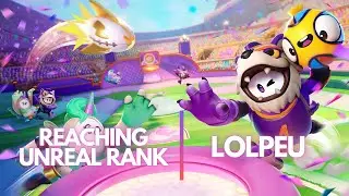 REACHING UNREAL RANK IN FALL GUYS CROWN JAM | LOLPEU
