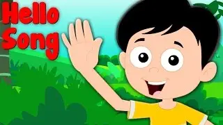 Hello Song | Kids Songs And Children Rhymes For Babies | Nursery Rhymes For Toddlers by Kids Tv