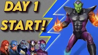 FINALLY STARTING! FIRST NODE DD6! MARVEL Strike Force