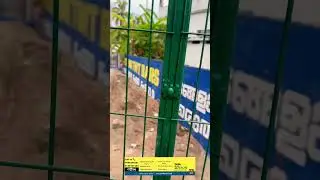 TATA 3D welded mesh ഉള്ളപ്പോൾ ഇനി മതിൽ കെട്ടണോ? #kambiveli #fence #epeefencing #nature #gardenfence