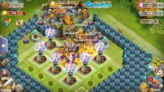 Castle Clash Insane Dungeon 5-1 And 5-2