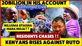 GOOD NEWS!! ALL KENYANS SHOCKED & RISES AGAINST RUTO AS HIS BANK ACCOUNT DEPOSITED KSH 20BILLION!!