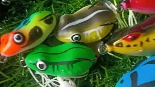 मछली पकड़ने के लिऐ मेंढक New frogs fishing combo set #fishing @mfishingtips