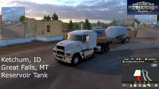 American Truck Simulator #20 - Ketchum, ID - Great Falls, MT