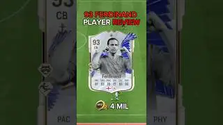 93 toty icon FERDINAND player review ea fc 24 #shorts #short #eafc24