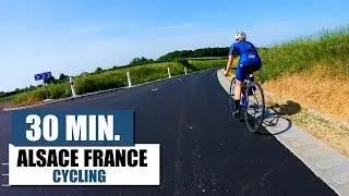 Indoor Cycling Alsace France | Niederlauterbach to Hundspach
