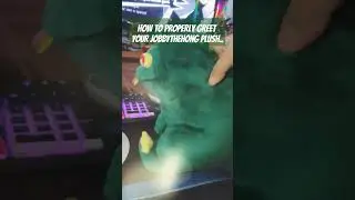 Jobbythehong Plush The Goober Zilla #jobbythehong #youtuber #youtoonz #plush @JobbytheHong #failbox