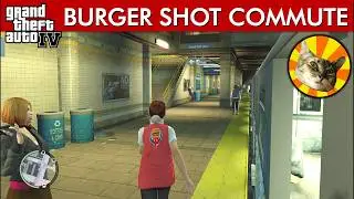 Burger Shot employee's commute to work | GTA IV