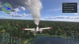 MSFS2024 Career Mission: Aerial Firefighting Initial Attack : Hammonton :  N81 /LCL