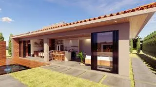 HOME TOUR - CASA MODERNA - com 3 quartos - PLANTA BAIXA ECONÔMICA !!!