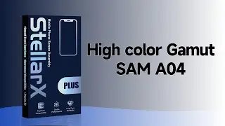 Samsung A04 High Color Gamut quality