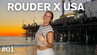comienza #RouderxUSA 🎡 día 1 en LA!