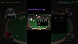 All in #Poker Bankroll Challenge NL2