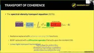 A Generic Framework for Physical Light Transport &mdash; Presentation