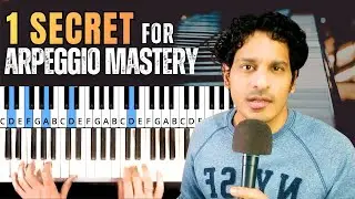 The ONE Left Hand Arpeggio Trick for ALL Time Signatures! | Piano Lesson in Hindi