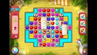 GardenScapes Level 4297 no boosters (13 moves)