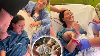 Real Birth Vlog | Emotional Journey From Labor to Delivery